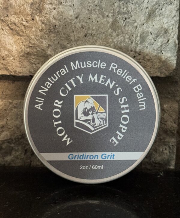 Gridiron Grit All-Natural Muscle Relief Balm